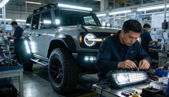 soluciones de iluminación automotriz personalizadas - Windou Lighting