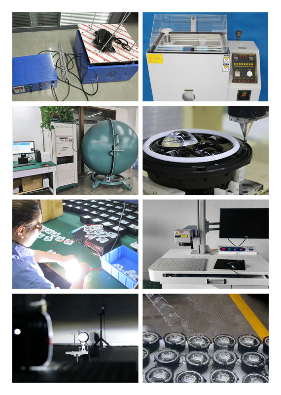 pruebas de calidad y control de rendimiento de faros LED automotrices - Windou Lighting